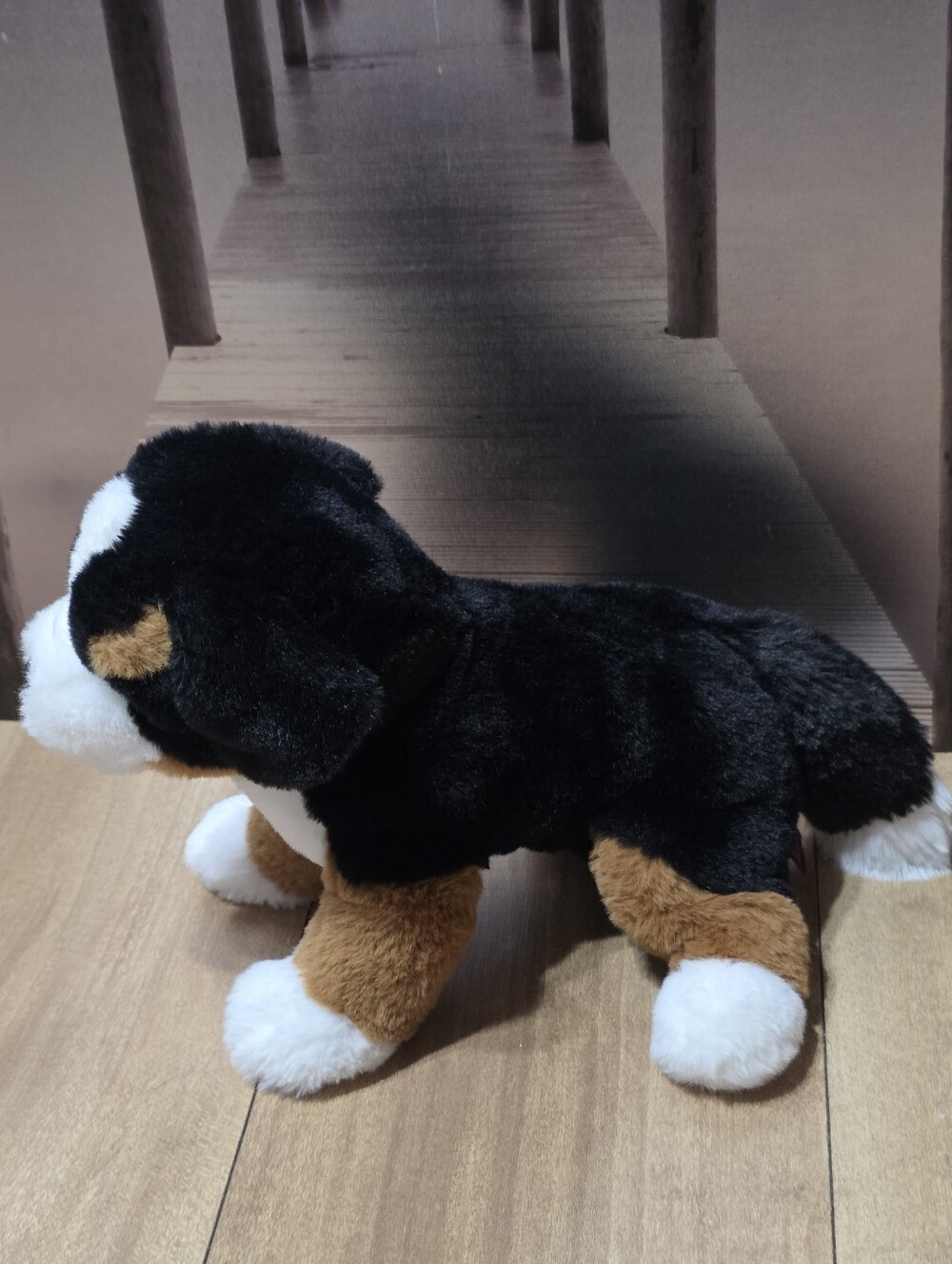 Douglas Plush Bernese Mountain Dog Stuffed Animal Black, Brown & White